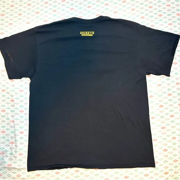 Eat My Smoke Dickeys BBQ Graphic Tee Black Size XL - Picture 6 of 8